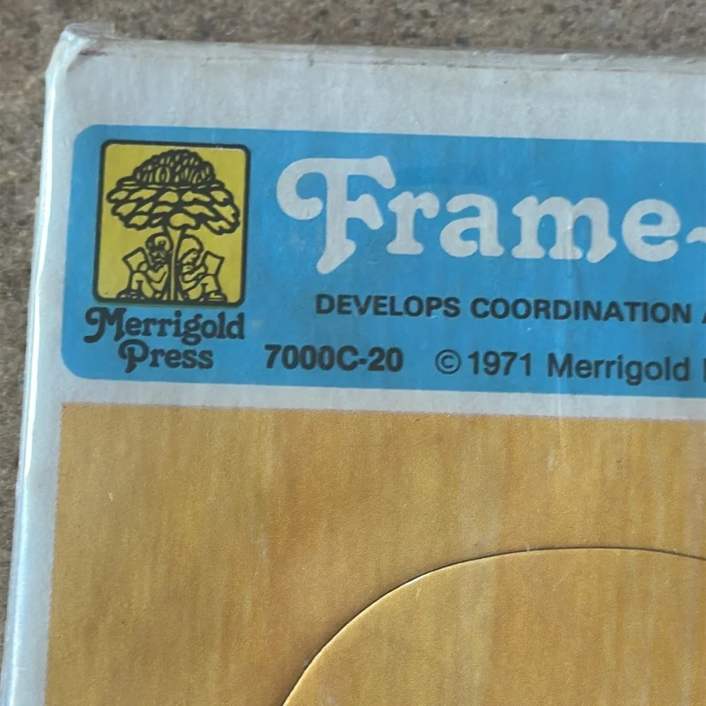 VINTAGE Good Morning Cow Puzzle